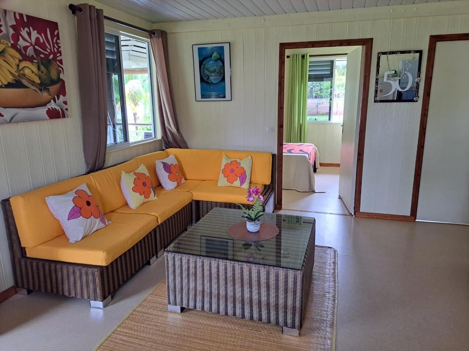 Fare Mama Rota - Au Bord De L'Ocean Villa Taputapuapea Luaran gambar