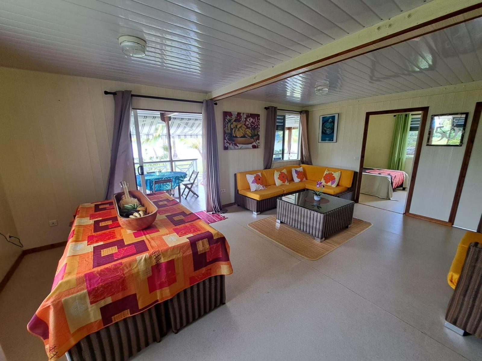 Fare Mama Rota - Au Bord De L'Ocean Villa Taputapuapea Luaran gambar